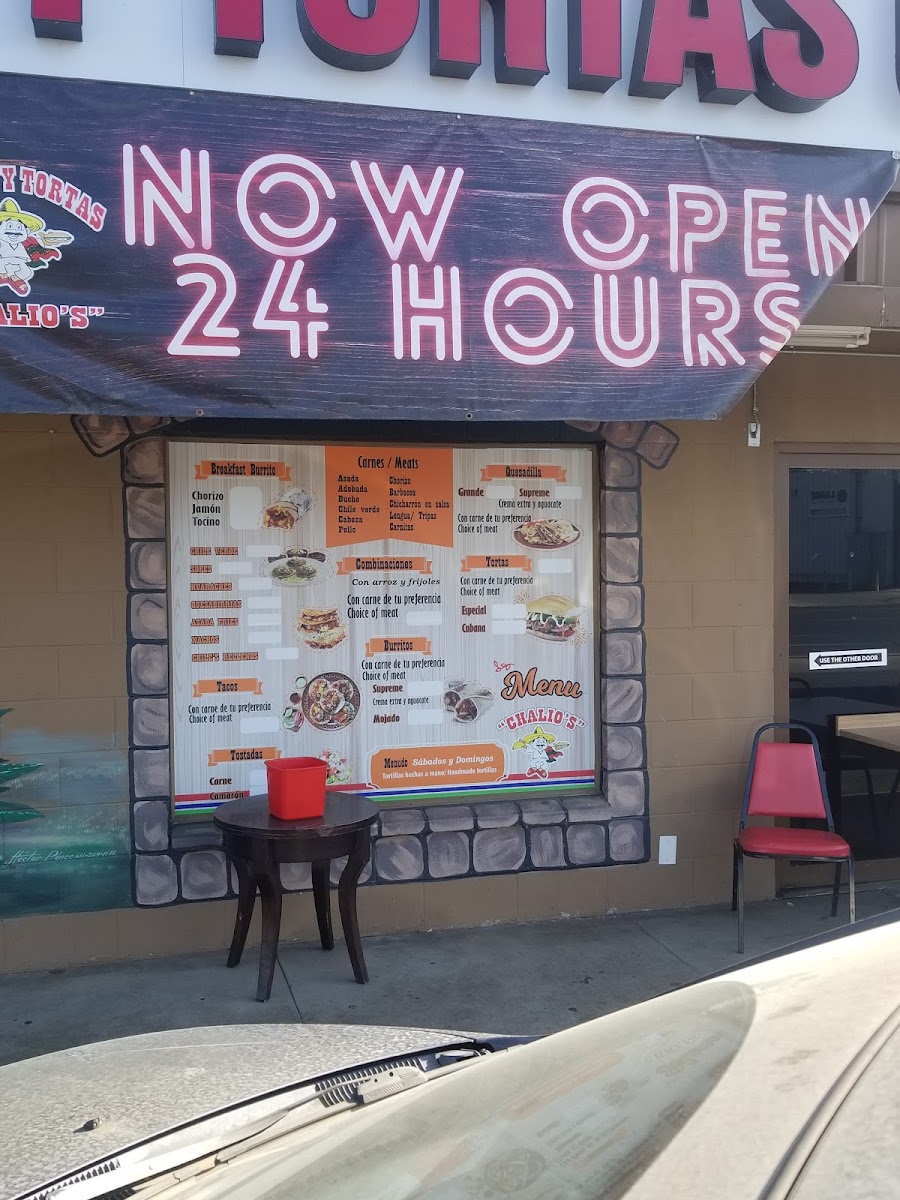 Tacos y Tortas Chalio's 4 Menu - Image 6